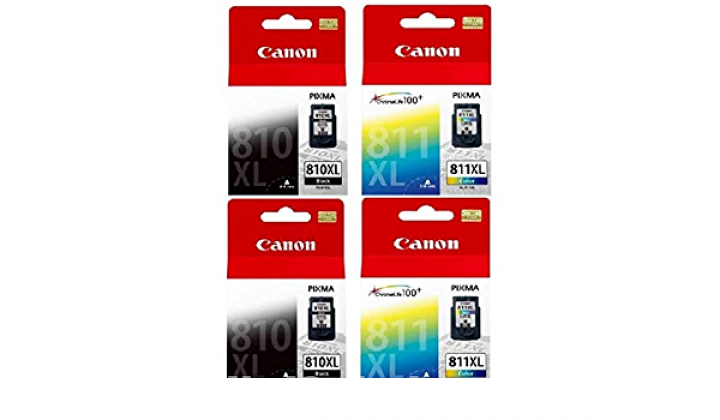 New Canon 810 XL & 811 XL Original Ink Set Cartridge